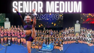 WORLDS 2023 TOP 3: SENIOR MEDIUM STUNTS AND PYRAMIDS