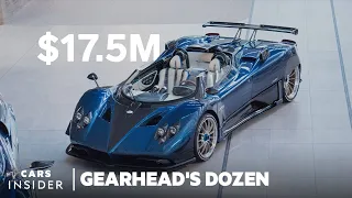 Top 10 Most Expensive Cars Ever Made | Gearhead's Dozen | Cars Insider