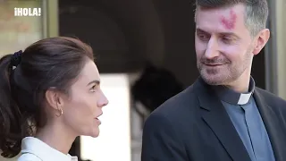 Mr #RichardArmitage 🧔🏻✨⛪ filming 'The Man From Rome' in Spain (Autumn 2021)