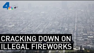 LA City Attorney Cracks Down On Online Sales of Illegal Fireworks | NBCLA