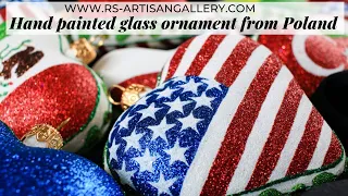 Art of Glass Ornament, Handmade in Poland by RS Artisangallery