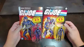 G.I. Joe Retro Collection Cobra Officer and Trooper 2 pack 2022 Hasbro Pulse Exclusive