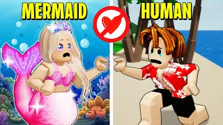 ROBLOX Brookhaven 🏡RP - What If DATING With MERMAID Girl vs Poppy Playtime | Bob & Lily
