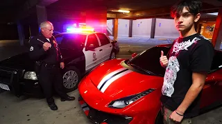 The POLICE FOUND My Stolen Ferrari