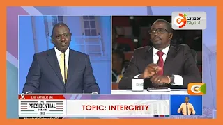 DP Ruto on the reason why Raila Odinga did not attend for the Presidential Debate