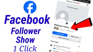 how to show followers on facebook,facebook followers / how to show followers on facebook profile