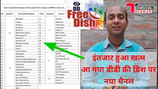 dd free dish channel list 2024, sun neo, rapchik tv, zee anmol cinema 2