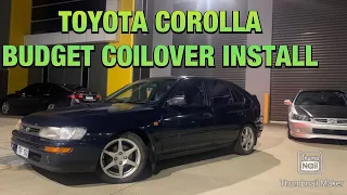 HOW TO INSTALL COILOVERS FOR TOYOTA COROLLA
