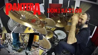 Pantera - Domination - Vinnie Paul Drum Cover by Edo Sala with Drum Charts