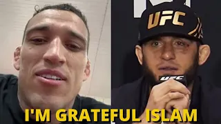 Charles Oliveira responds to Islam Makhachev's offer to train in Dagestan