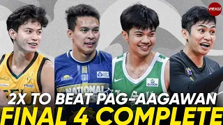 NO ATENEO IN UAAP SEMIS!, DLSU ELIMINATES ATENEO!, UST-NU-DLSU BAKBAKAN sa Twice to Beat!