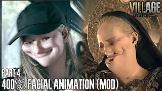 RESIDENT EVIL VILLAGE - 400% Facial Animations | Final Boss & Rose Ending Cutscene (MOD)