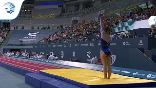 Marie DELOGE (FRA) - 2018 Tumbling European Championships, final