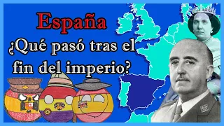 🇪🇸La ESPAÑA post-imperial en 19 minutos 🇪🇸 - El Mapa de Sebas