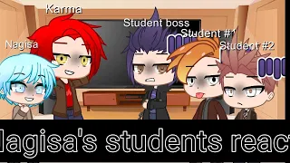Nagisa's students react to Nagisa fight|Original|