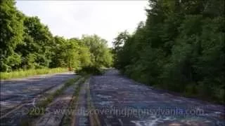 Abandoned Highway 61 in Centralia, Pennsylvania