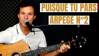 TUTO GUITARE Puisque tu pars - Goldman (ARPEGE 2)