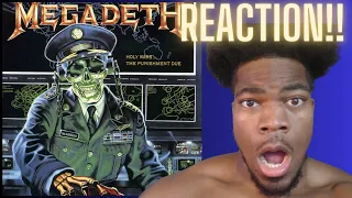 First Time Hearing Megadeth - Holy Wars...The Punishment Due (Reaction!)