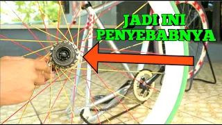 Cara Perbaiki Gear Sepeda Fixie Bunyi Kretek-Kretek.