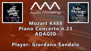 Mozart Piano Concerto n.23 - Adagio con strumenti Audio Modeling SWAM