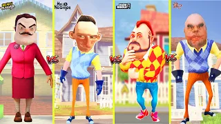 MUHTEŞEM KAPIŞMA GELSİN 😱 Dark Riddle - Hello Neighbor - Angry Neighbor