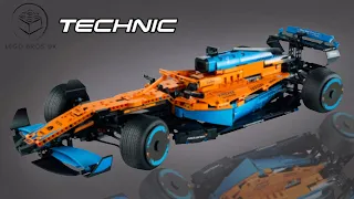 Lego Technic McLaren Formula 1 Race Car | Lego Set 42141 Speed Build