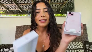 iPhone 15 Unboxing Pink Edition