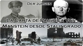 La carta en la que Paulus explica la situación en Stalingrado