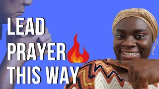 How to lead opening prayers