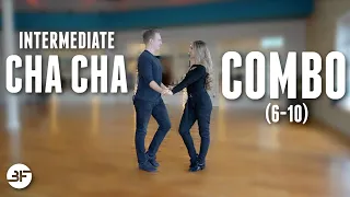 Intermediate American Cha Cha Dance Steps Combo | Patterns (6-10)