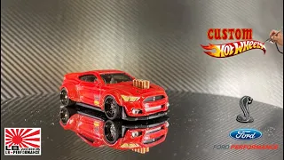 Ford Shelby Mustang GT500 Liberty Walk hot wheels custom