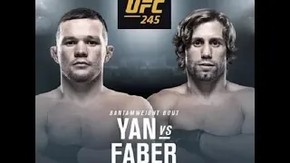 URIJAH FABER VS PETR YAN UFC 245 BEST MOMENTS / ЮРАЙЯ ФЕЙБЕР VS ПЕТР ЯН ЛУЧШИЕ МОМЕНТЫ UFC 245