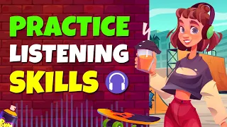 Improve English Listening Skills  - Basic Practice English Conversations