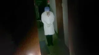 This person turned around and disappeared. Paranormal Adventure in Abandoned Hospital 20240409