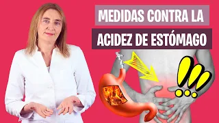 CÓMO CONTROLAR la ACIDEZ de ESTÓMAGO | Remedios para el ardor de estómago | Nutrición y Dietética