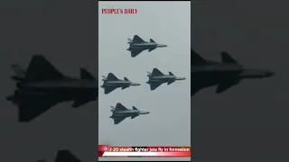 China's J-20  wow spectators at the 14th Airshow China in Zhuhai.