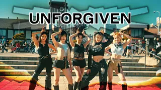 [K-POP IN PUBLIC | ONE TAKE] LE SSERAFIM (르세라핌) 'UNFORGIVEN' dance cover | by @acey_dance