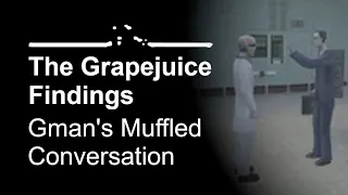 Gman's Muffled 'Anomalous Materials' Conversation | Subtitled (The Grapejuice Findings)