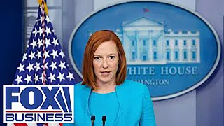 Jen Psaki and White House COVID response coordinator Dr. Ashish Jha hold a press briefing