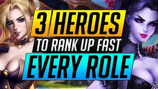 3 BEST HEROES to MAIN in EVERY ROLE - Do THIS and RANK UP FAST - Overwatch Tips Guide