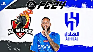 EA FC24 - Al Hilal SFC vs Al Wehda FC | PS5™ [4K60] Gameplay | Saudi Pro League 2023-24