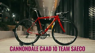 CANNONDALE CAAD 10 | TEAM SAECO | 4K