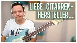 APPELL an alle E-Gitarrenhersteller: Lasst BITTE bei günstigen Gitarren den Jammerhaken weg!