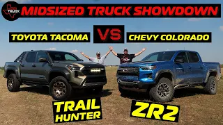 Tacoma Trailhunter VS Colorado ZR2 - Which Is The Best Midsize Truck?