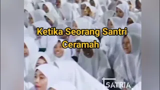 Ketika santri Ceramah Lucu Tentang SABAR