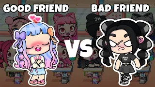 Good Friend VS Bad Friend 😇💗😈 Avatar World 🌏l Toca Boca | Toca Life Story ❤️