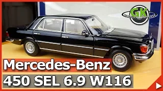 Mercedes 450 SEL 6.9 W116 1976 Limited Edition 1/18 Norev Model Car Review | GK Modelcar Universe