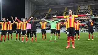 Le clapping après la victoire lensoise