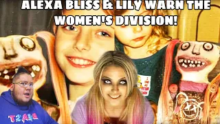 ALEXA BLISS AND LILY ISSUE A WARNING TO RAW WOMEN'S DIVISION!!! (REACTION)