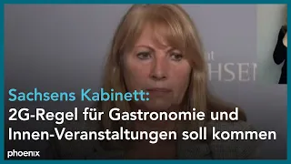 Sachsens Kabinett will 2G-Regel für Gastronomie und Innen-Veranstaltungen einführen